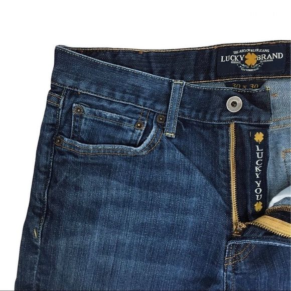 Lucky Brand 30x30 Mens 361 Vintage Straight Jeans stretch denim medium rise - Picture 8 of 12